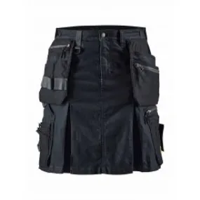 7180-1147&#x20;Women&#x27;s&#x20;Work&#x20;Skirt&#x20;Denim&#x20;Stretch&#x20;Multi&#x20;Pocket&#x20;-&#x20;Bl&#xE5;kl&#xE4;der