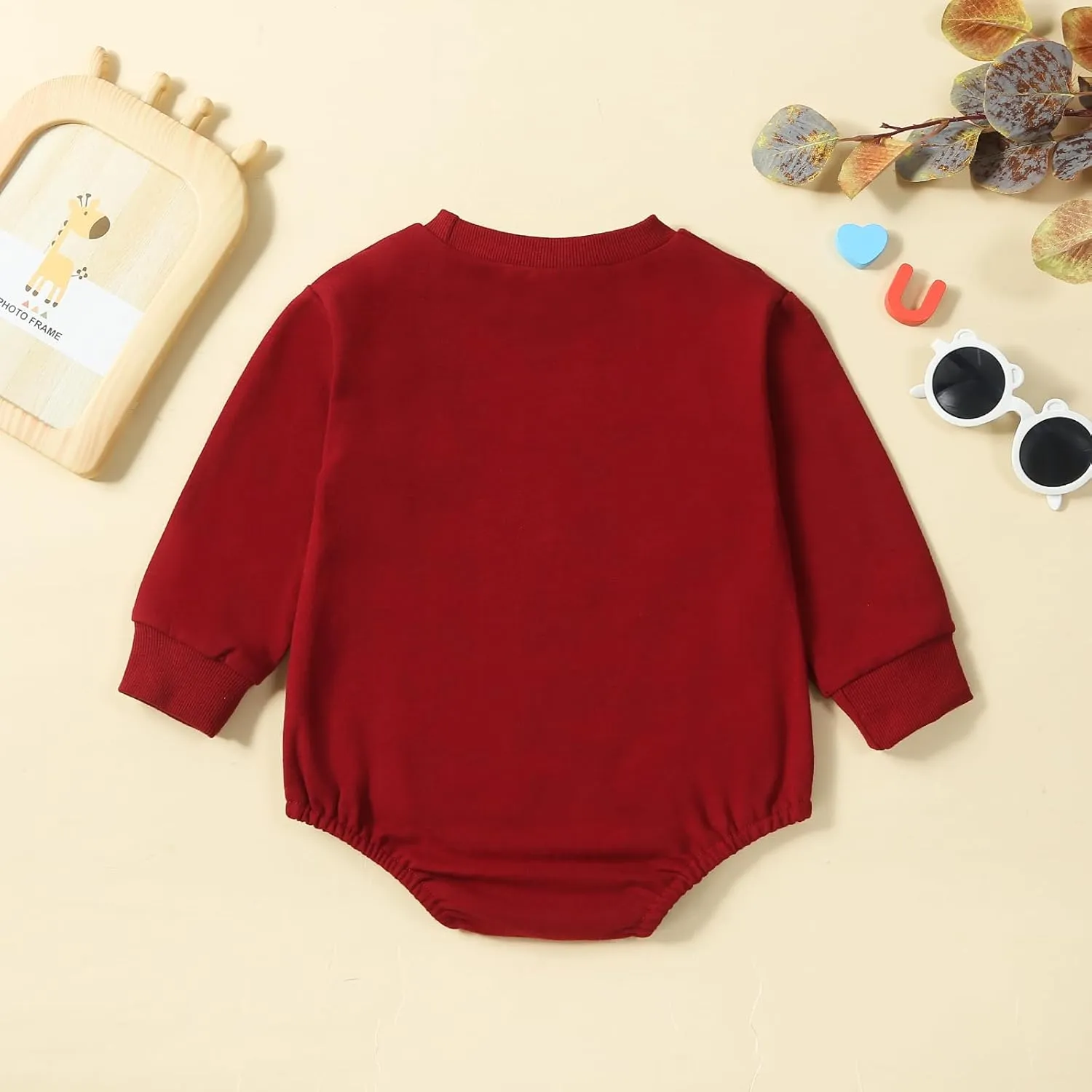 Baby Girl Boy Christmas Outfit My First Christmas Sweater Sweatshirt Shirt Bubble Romper Onesie Santa Clothes