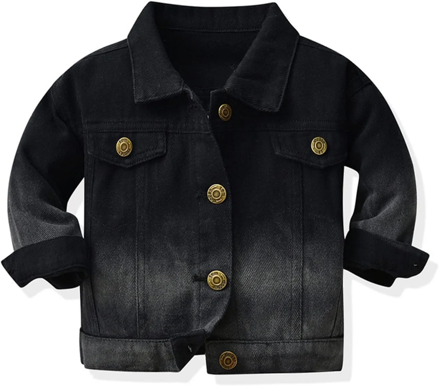 Baby Toddler Girls Basic Denim Jacket Girls' Trucker Jacket Boys Denim Trucker Jacket Toddler Clothes