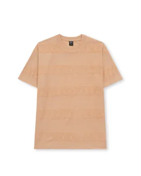 Bubble Burnout T-Shirt - Peach