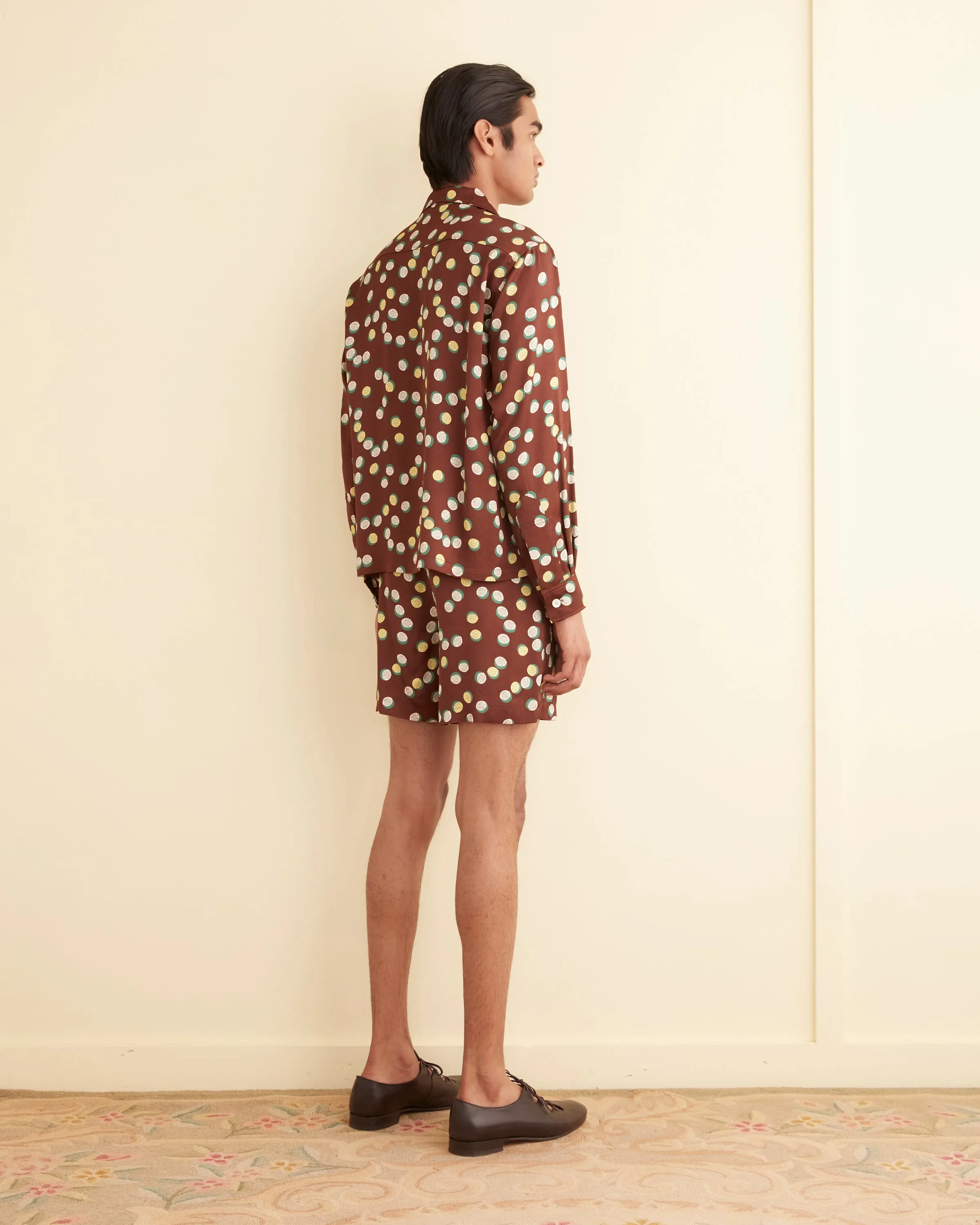 Bubble Dot Long Sleeve Shirt