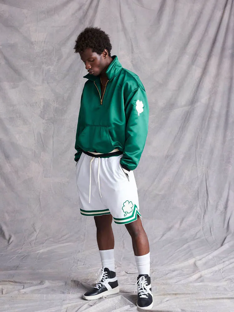 Casual Five-Point Embroidery Shorts