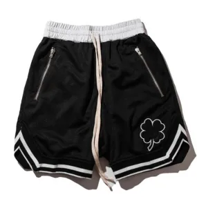 Casual Five-Point Embroidery Shorts