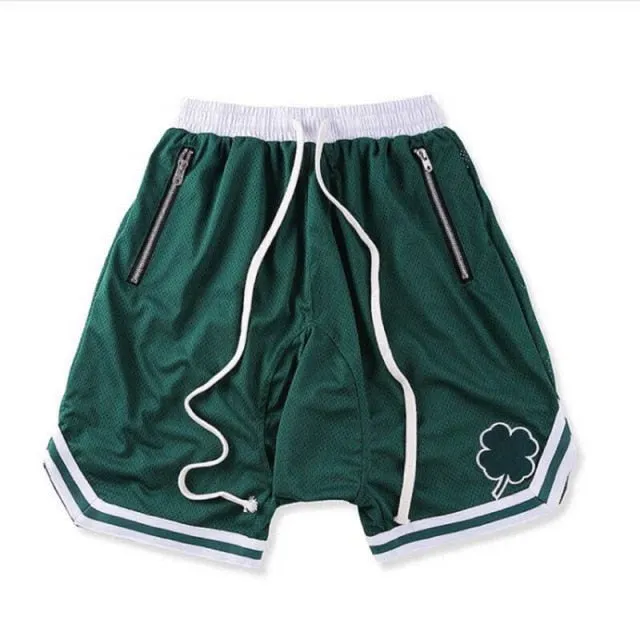 Casual Five-Point Embroidery Shorts