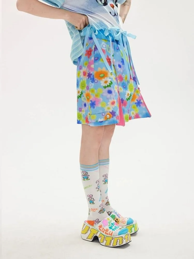 Flower A-line skirt【s0000002950】