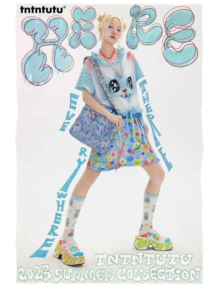 Flower A-line skirt【s0000002950】