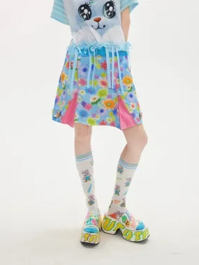 Flower A-line skirt【s0000002950】