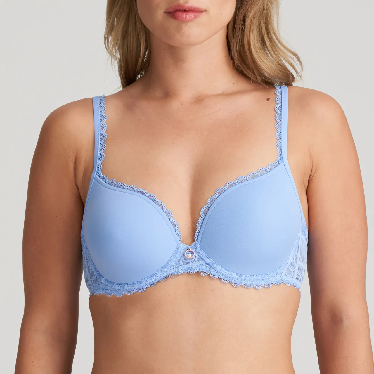 Jadei Padded Heart Shape Bra in Open Air