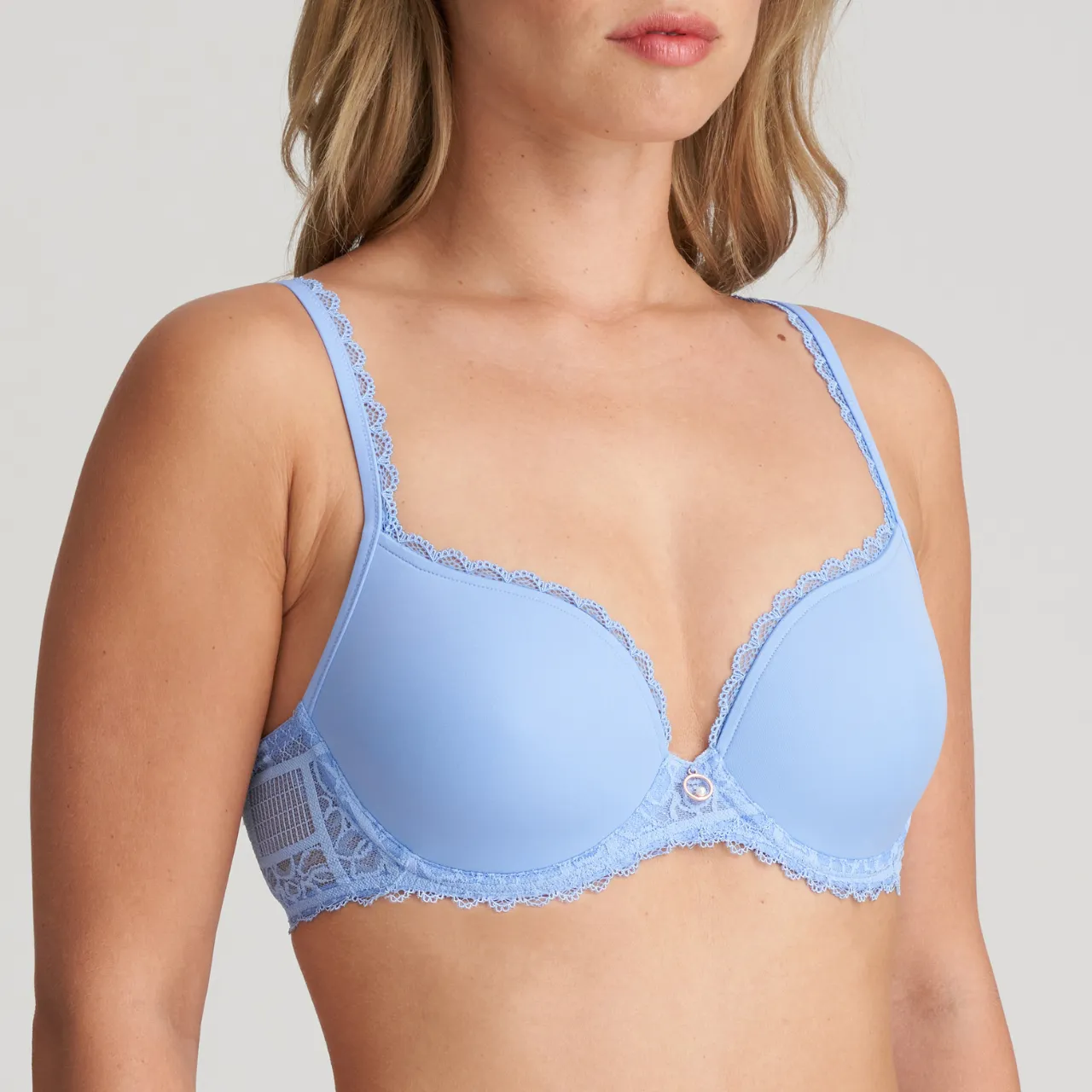 Jadei Padded Heart Shape Bra in Open Air