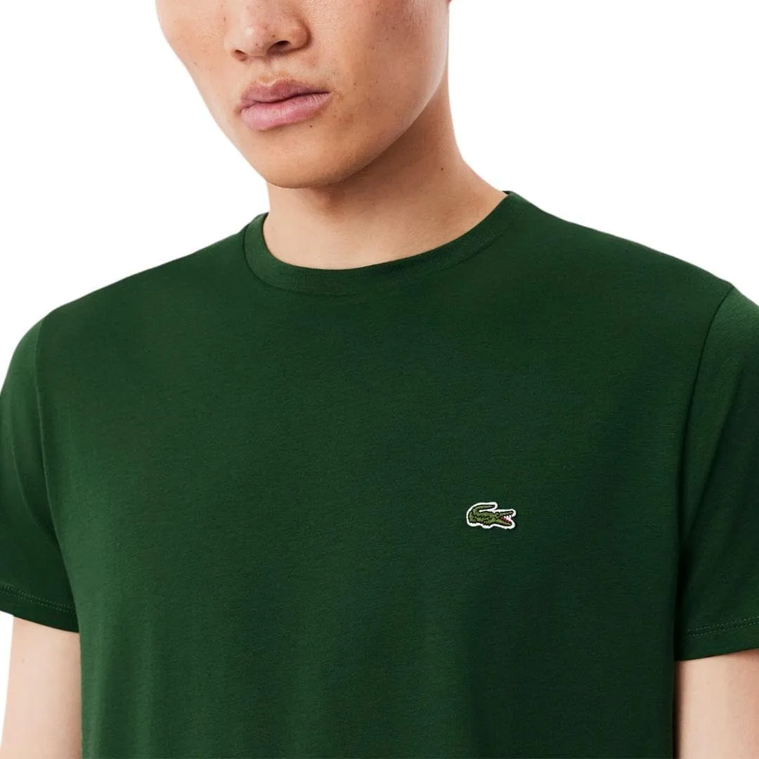 Lacoste Men's Short Sleeve Crew Neck Pima Cotton Jersey T-Shirt