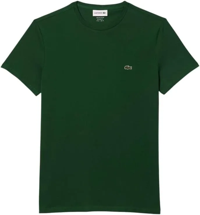 Lacoste Men's Short Sleeve Crew Neck Pima Cotton Jersey T-Shirt