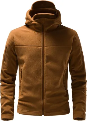 Men's Corduroy Jacket Sherpa Lined Fleece Trucker Jackets Turn-down Collar Jacket Warm Winter Coat Hooded Soild Coats