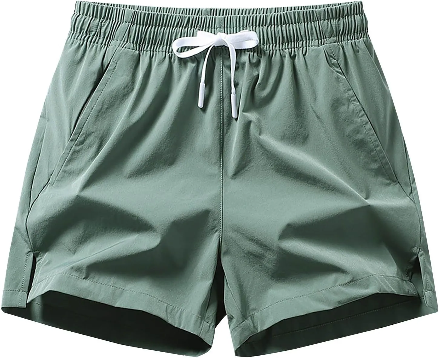 Men's Gym Shorts 5" Quick Dry Workout Running Sports Shorts with Pockets Elastic Waist Drawstring Athletic Shorts