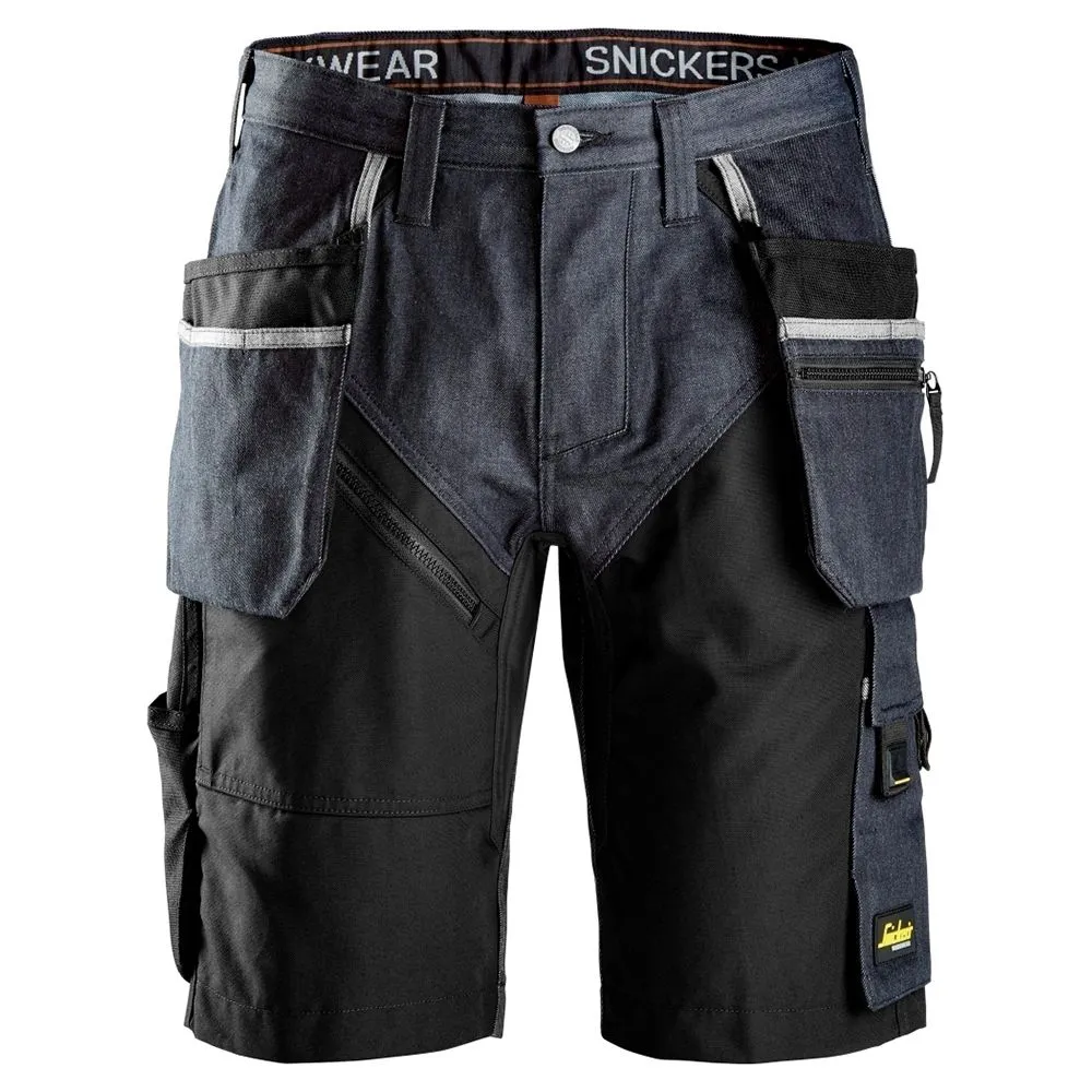 Snickers&#x20;6104&#x20;RuffWork,&#x20;Denim&#x20;Work&#x20;Shorts&#x2B;&#x20;with&#x20;Holster&#x20;Pockets