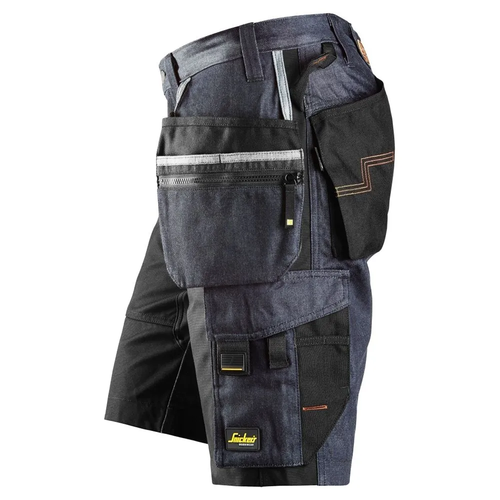 Snickers&#x20;6104&#x20;RuffWork,&#x20;Denim&#x20;Work&#x20;Shorts&#x2B;&#x20;with&#x20;Holster&#x20;Pockets