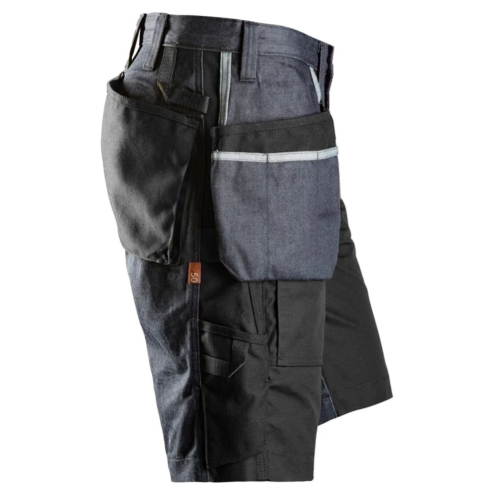 Snickers&#x20;6104&#x20;RuffWork,&#x20;Denim&#x20;Work&#x20;Shorts&#x2B;&#x20;with&#x20;Holster&#x20;Pockets