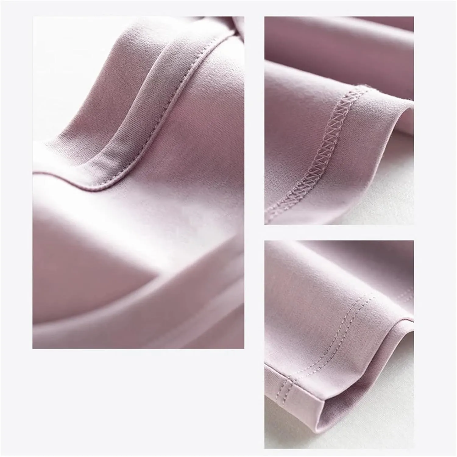 Women's Silk Cotton T Shirt Women T-Shirt Loose V Neck Slim Short Sleeve Top Casual Shirts
